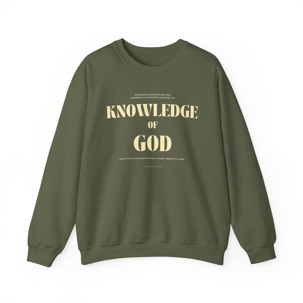 2 CORINTHIANS 10:5 UNISEX SWEATSHIRT