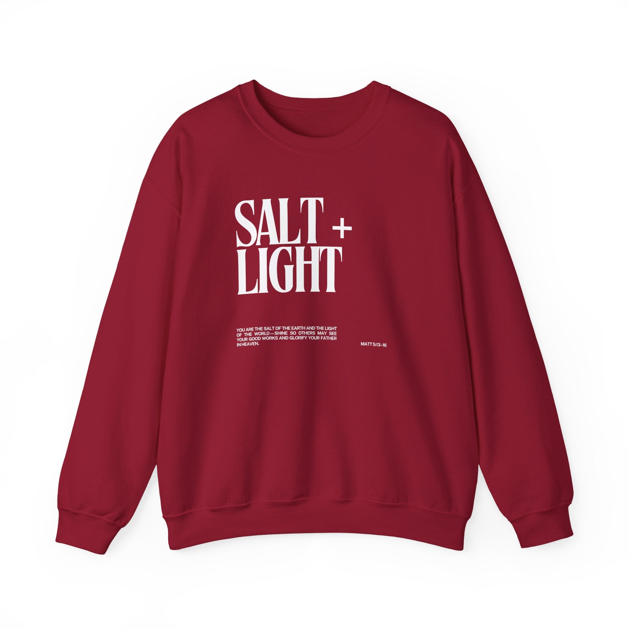 LIGHT + SALT UNISEX SWEATSHIRT
