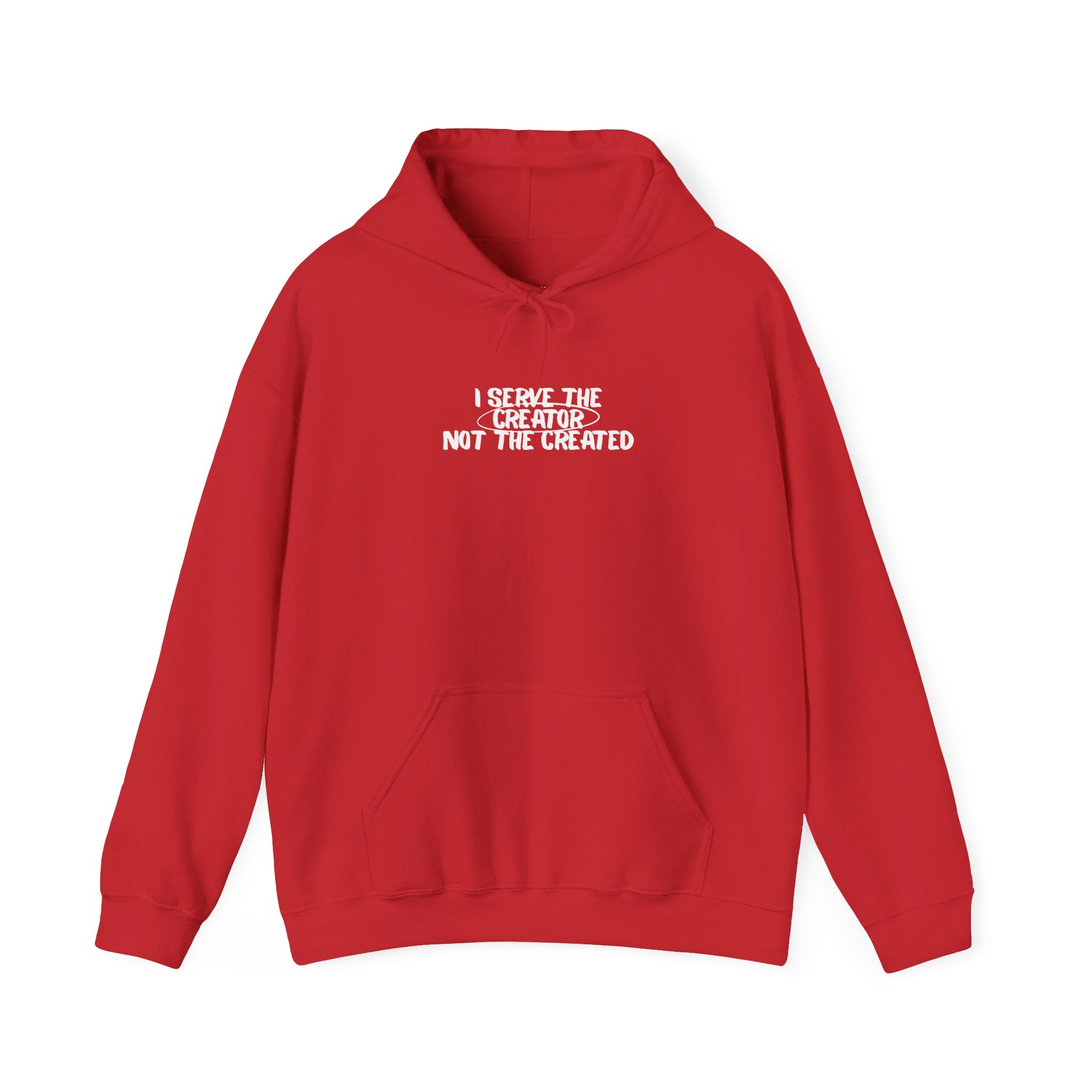ROMANS 1:25 UNISEX HOODIE