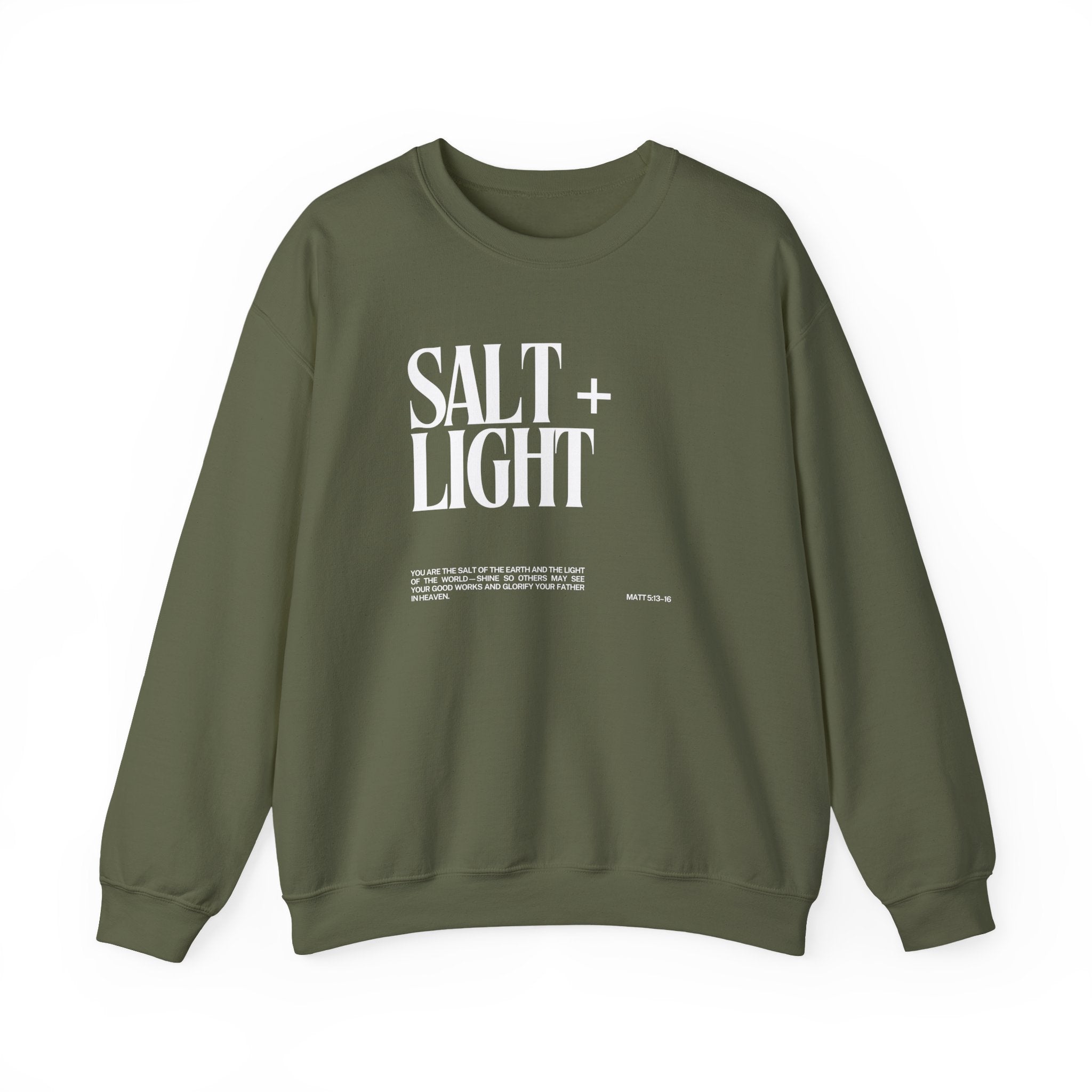 LIGHT + SALT UNISEX SWEATSHIRT