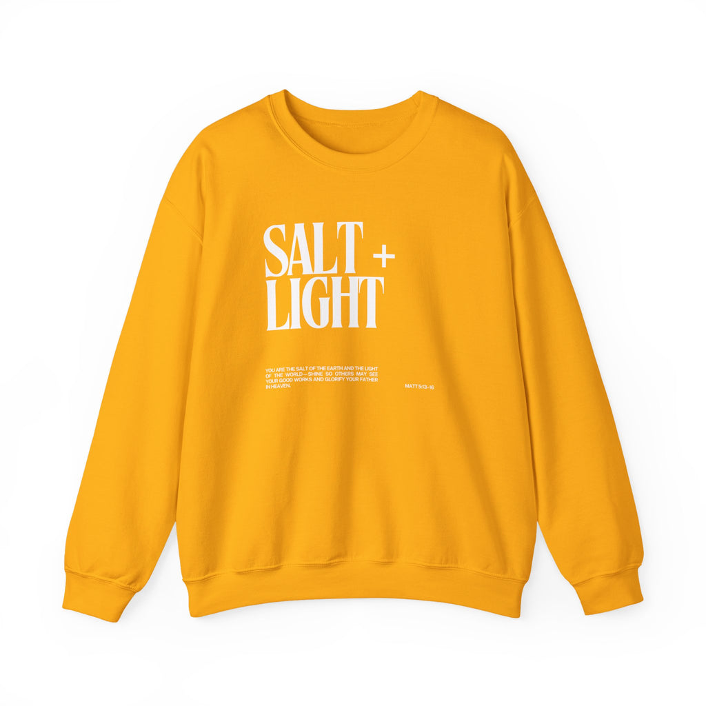 LIGHT + SALT UNISEX SWEATSHIRT
