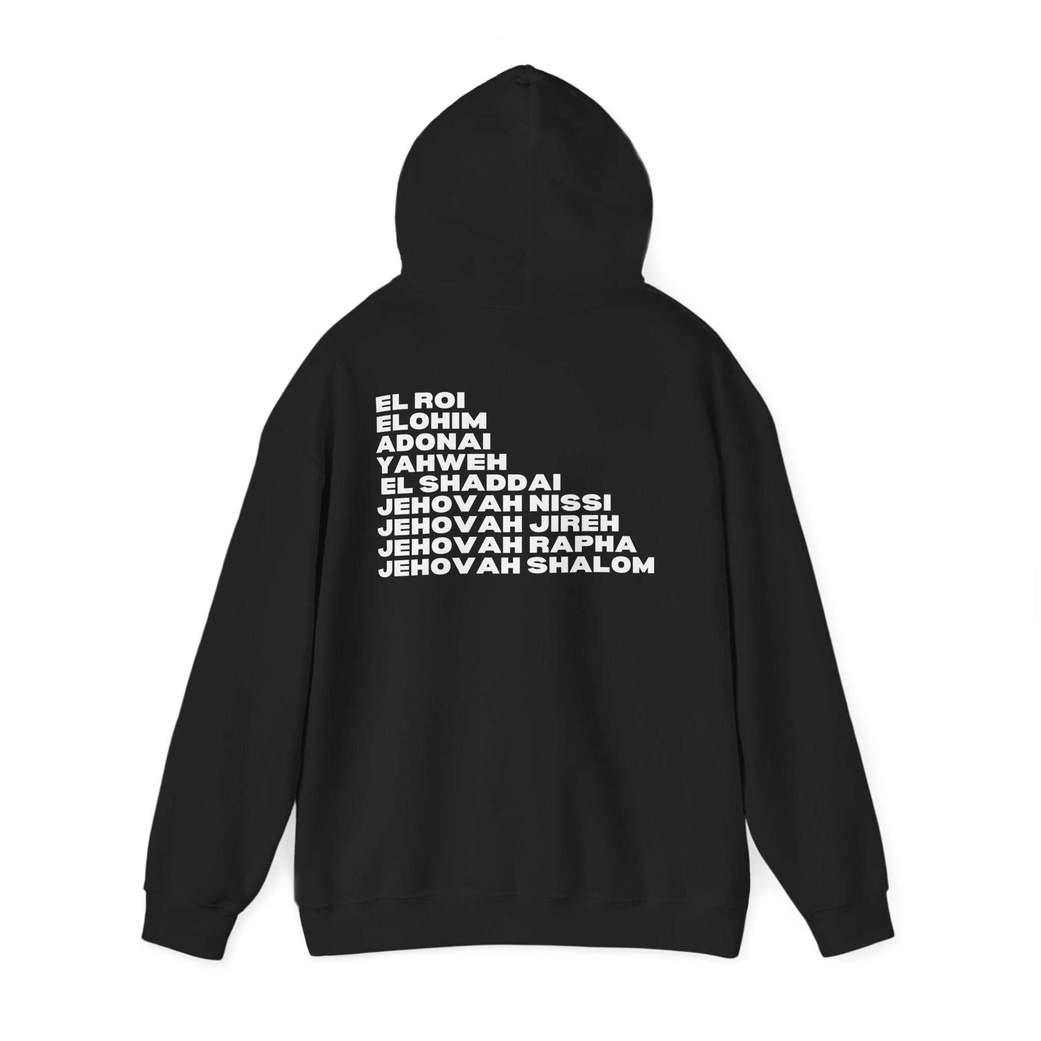 NAMES OF GOD UNISEX HOODIE