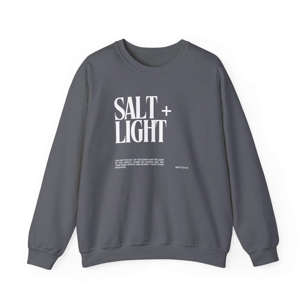 LIGHT + SALT UNISEX SWEATSHIRT