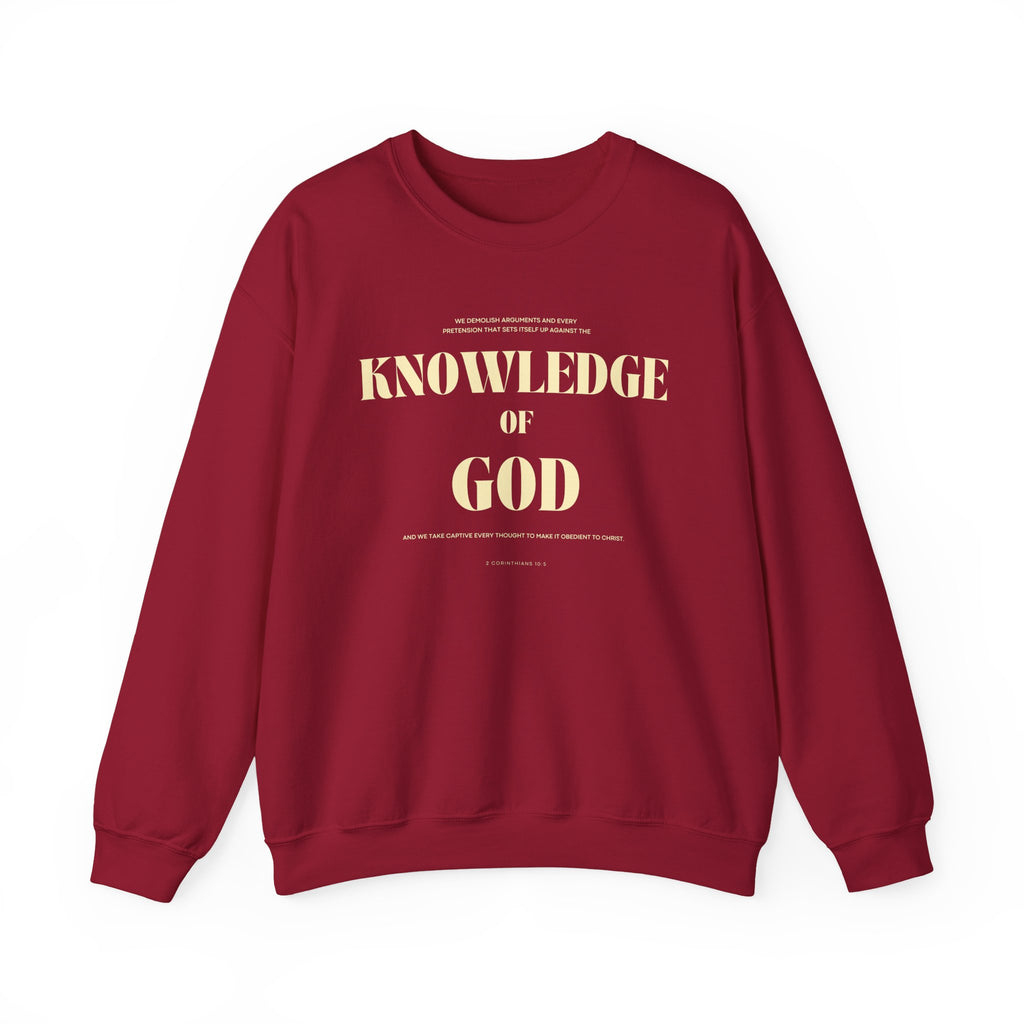 2 CORINTHIANS 10:5 UNISEX SWEATSHIRT