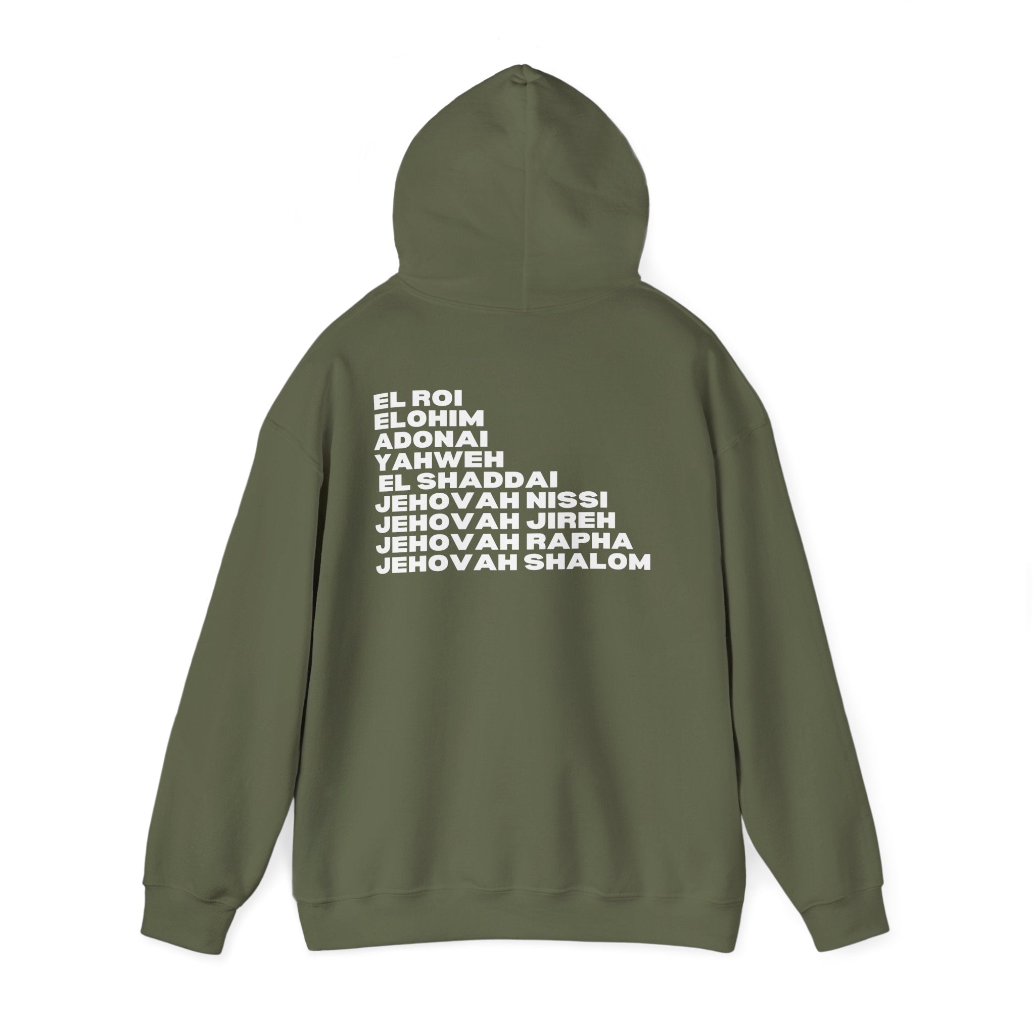 NAMES OF GOD UNISEX HOODIE