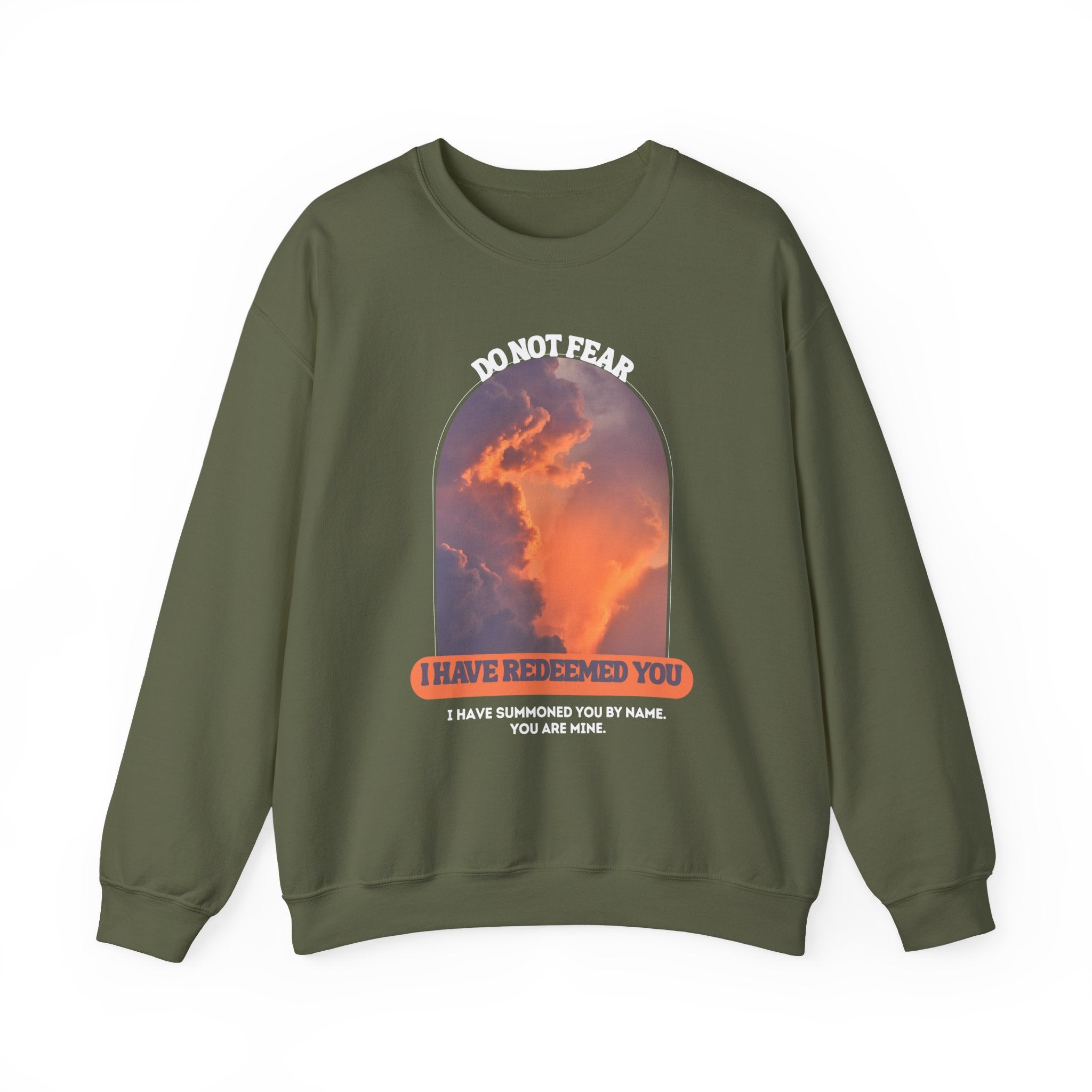 ISAIAH 43:1 UNISEX SWEATSHIRT