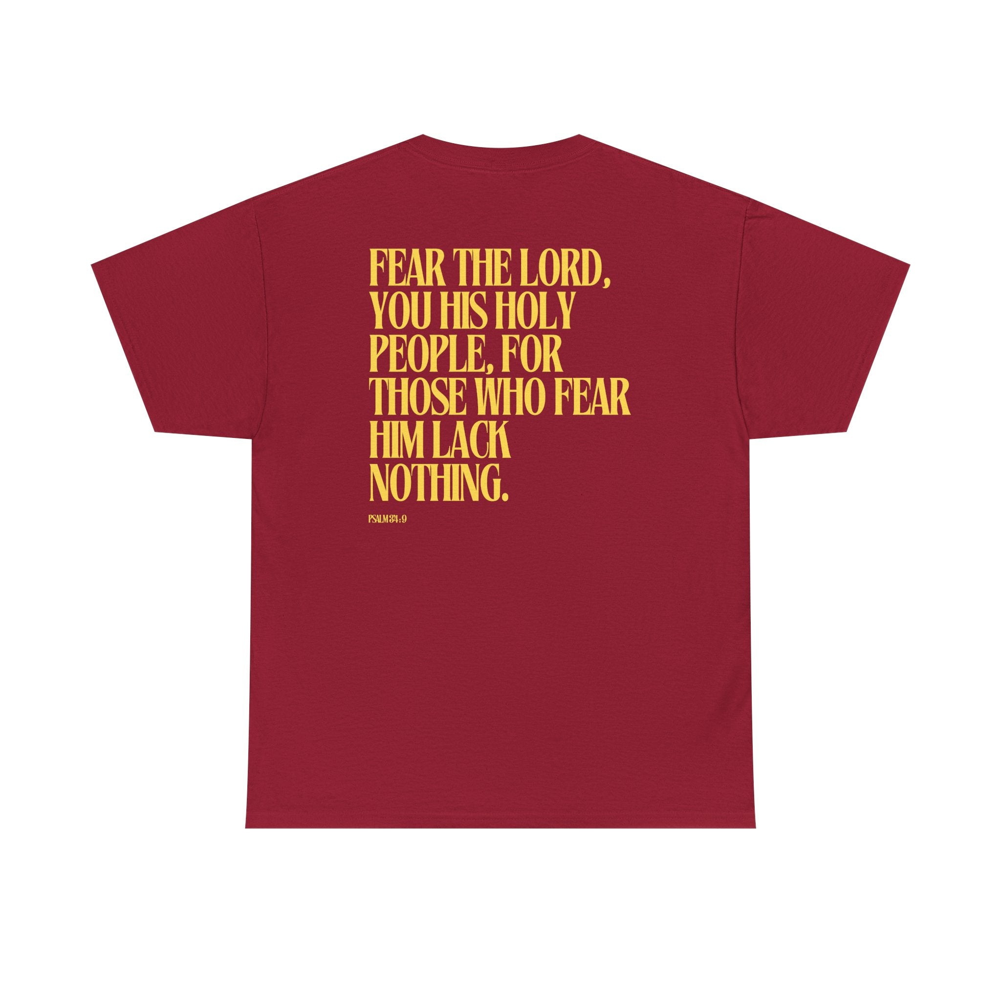 PSALM 34:9 UNISEX TEE
