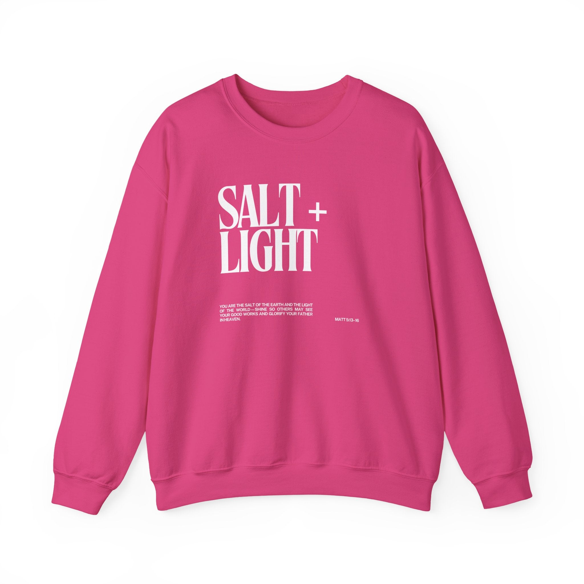 LIGHT + SALT UNISEX SWEATSHIRT