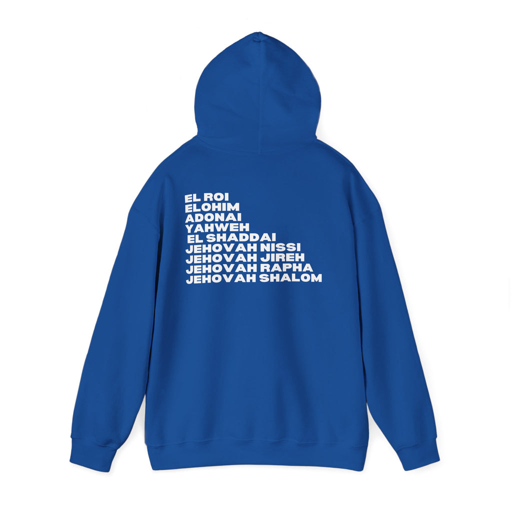 NAMES OF GOD UNISEX HOODIE