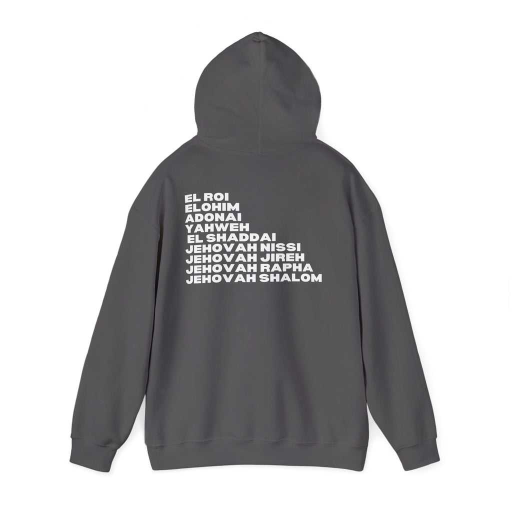 NAMES OF GOD UNISEX HOODIE