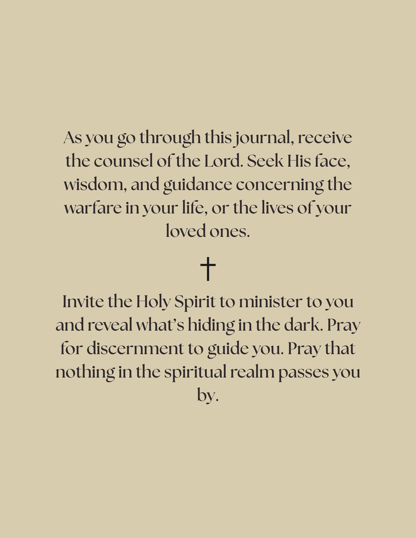 30-Day Spiritual Warfare Journal (Digital Journal)